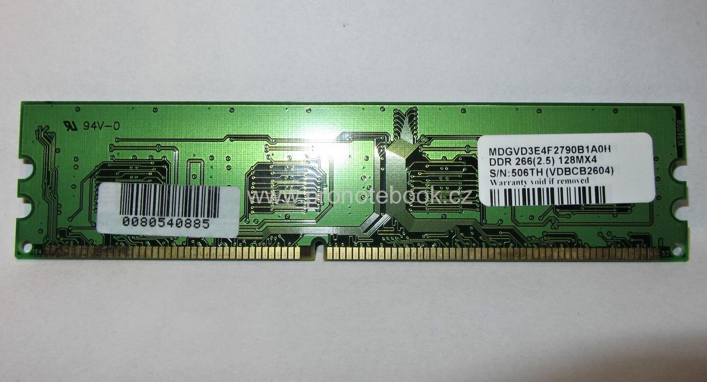 ADATA 128MB SDRAM DDR 266Mhz, VDBCB2604