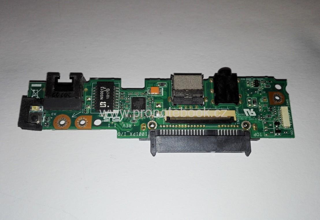 ASUS Eee PC 1001PX, USB,  audio, LAN, 69NA2BB10B02-01 vč. kabelu.