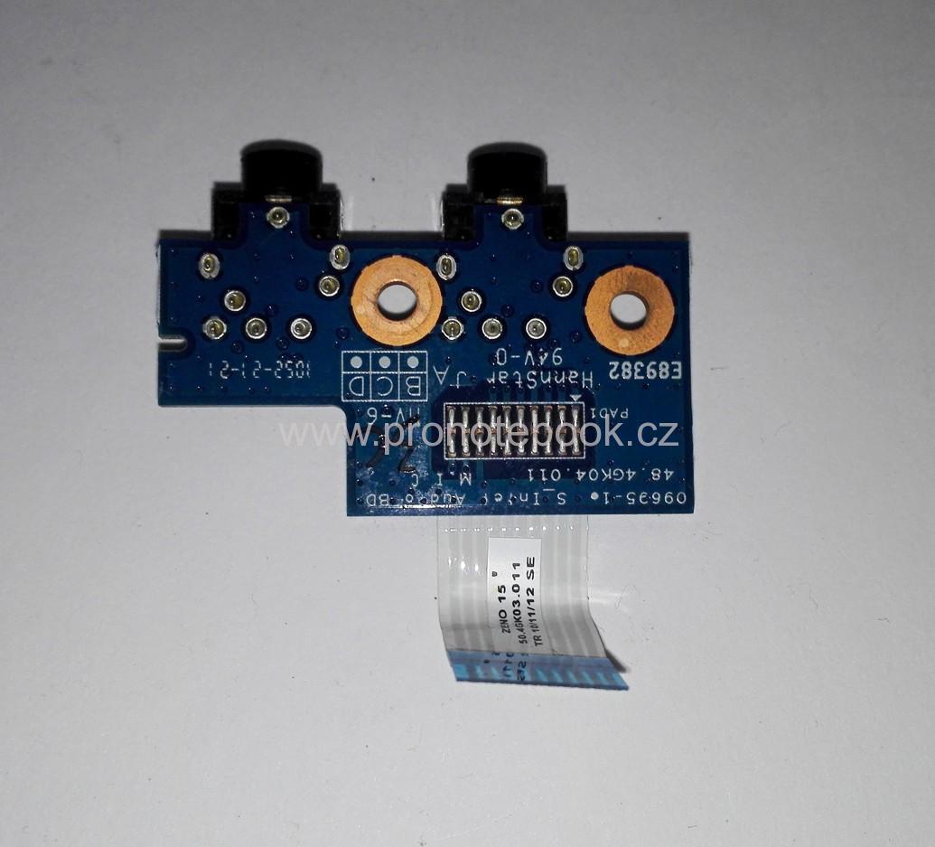 HP ProBook 4520S Series audio board with cable 50.4GK03.011,  554GK04001G, 48.4GK04.011 SKLADEM