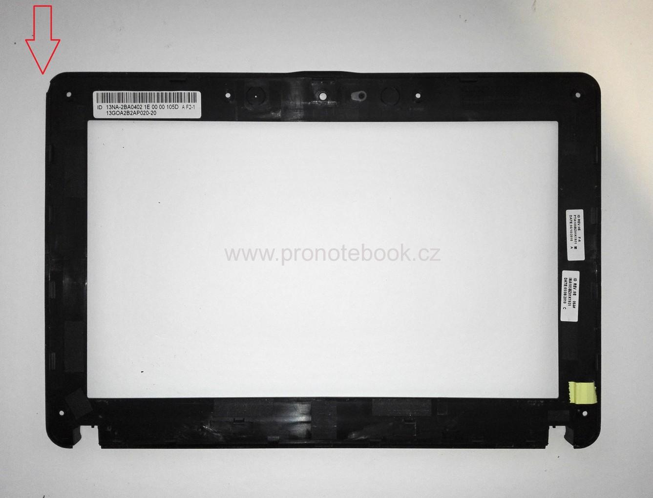 Asus Eee PC 1001PX LCD rámeček 13NA-2BA0402 13GOA2B2AP020-20 SKLADEM