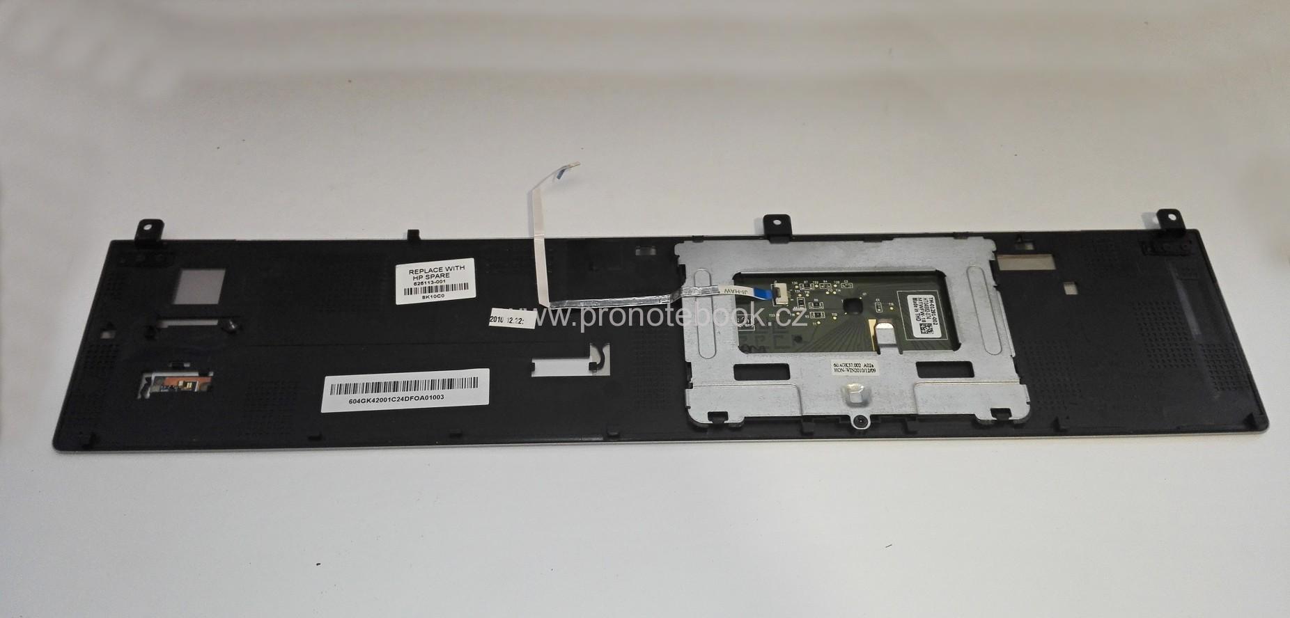 HP ProBook 4520s 4525s touchpad, palm rest 626113-001.