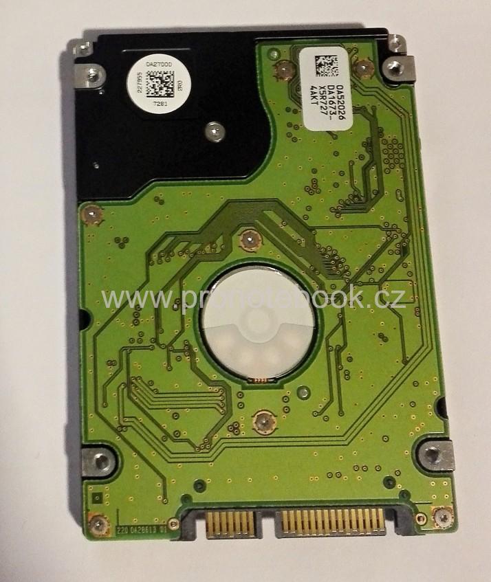 Hitachi Travelstar 80GB, 5K160 HTS541680J9SA00, 2,5", SATAII, 8MB, 5400RPM