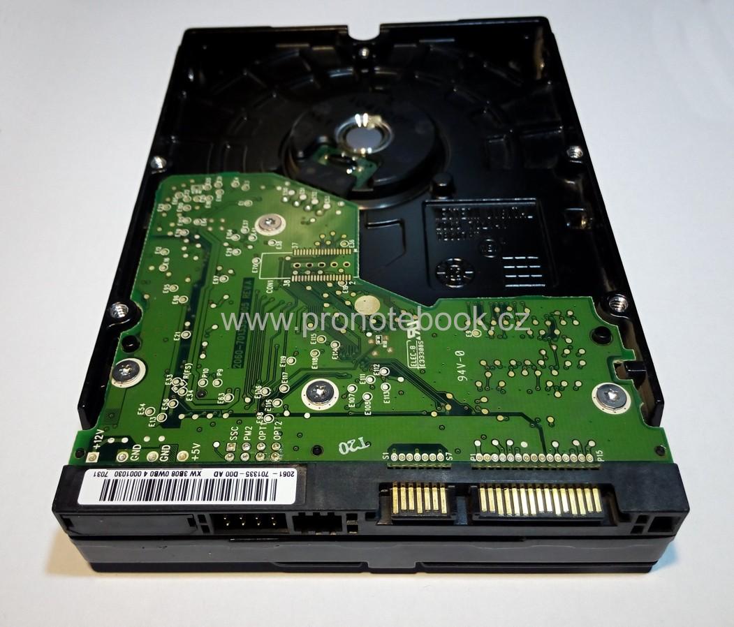 WD 40GB 7200 RPM SATA, WD400BD-75MRA3 POŠKOZENÝ