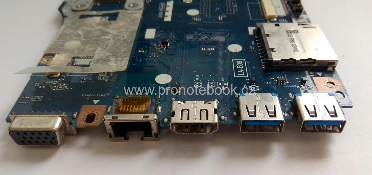 NEFUNKČNÍ MB LA-B092P Rev: 1.0 ,  ZIWB2, ZIWB3/ZIWE1, 