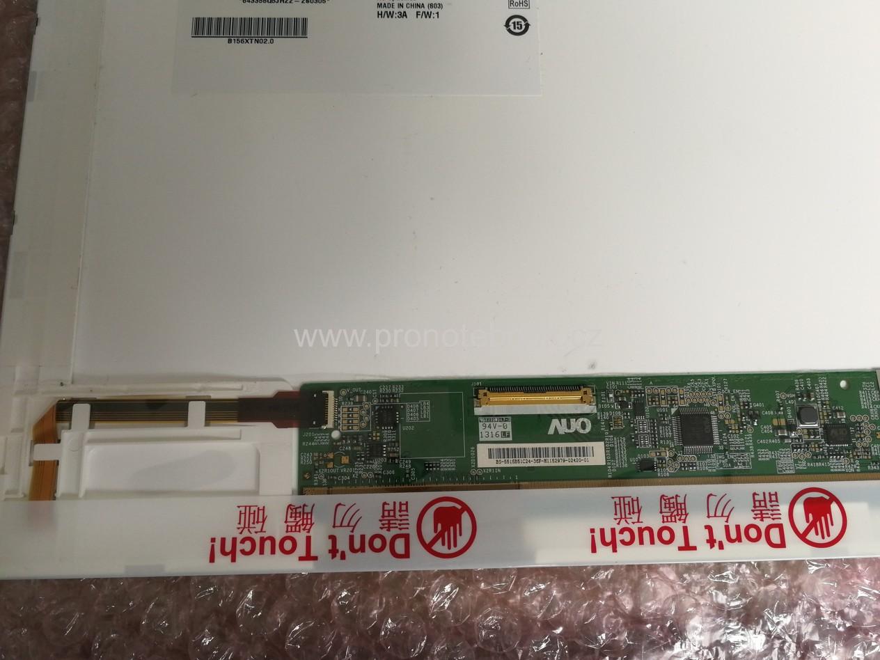 Originál AU Optronics 15.6", 1366x768, WXGA, 40pin, lesklý LED B156XTN02.0