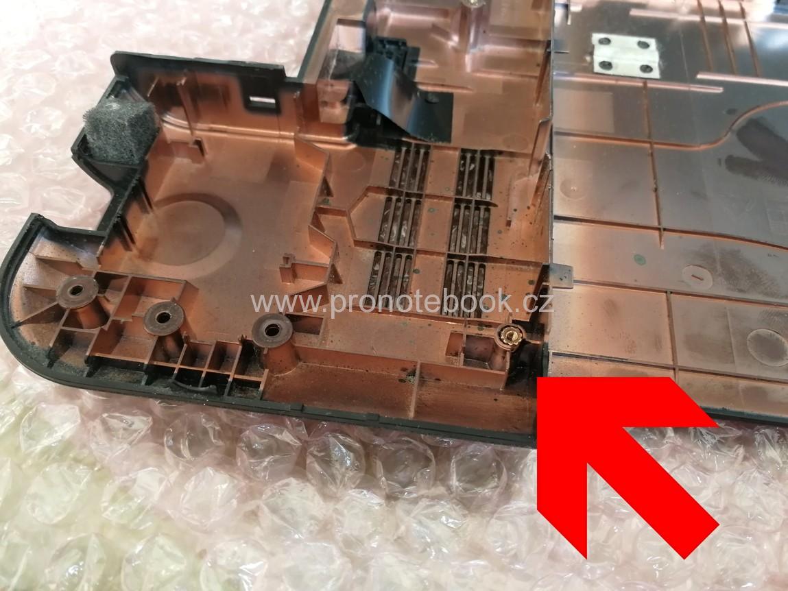  Toshiba-Satellite L850 Bottom Case cover H000050060 13N0-ZWA0201 0B vana SKLADEM