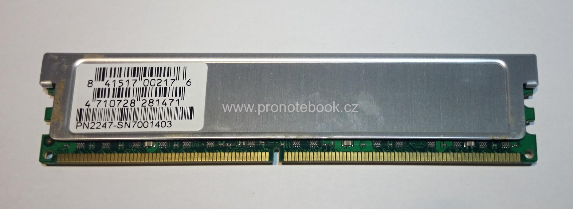 Geil 1GB DDR2 667MHz CL4, GX22GB5300DC
