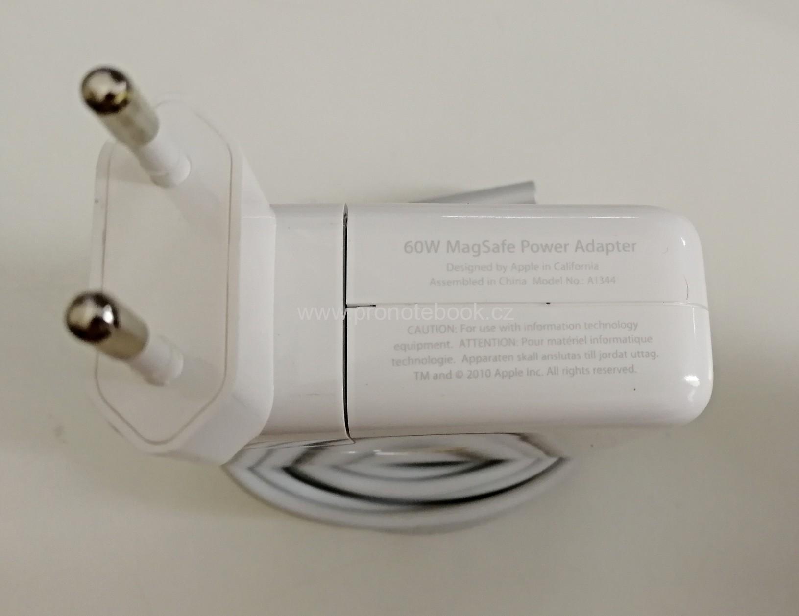Originál A1344, ADP-60AD T, 60W MagSafe power adapter for Apple MacBook and 13" MacBook Pro - 00014F