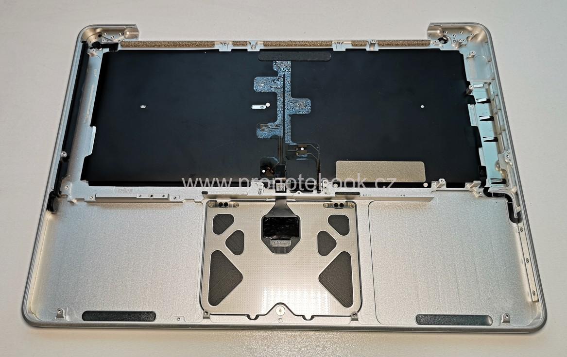Apple MacBook Pro A1278 touch pad palmrest CZ keyboard silver 613-8419-02 SKLADEM