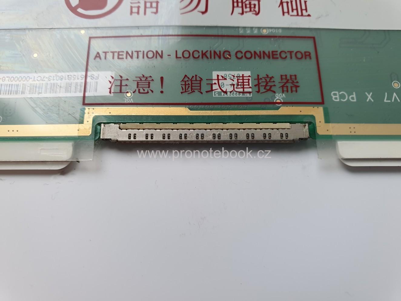 Originál LCD AU Optronics B154EW02 v.6, 1280x800, 30 pin, matný CCFL 59.15B16.017/D SKLADEM