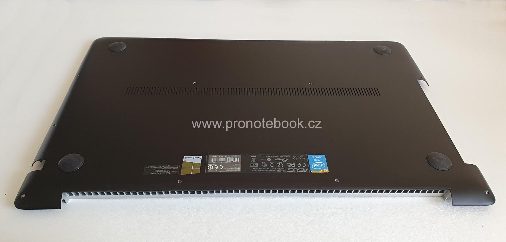 Asus N750JK N750J 13NB0201AM0601 bottom case spodní vana 13NB04N1AM0401 13N0-QYA0301 SKLADEM