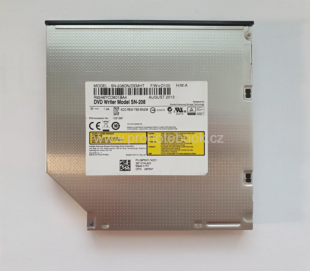 Samsung DVD±RW Writer SN-208DN/DEMHT 08P5NY KCC-REM-TSS-SN208 F/W: D100, SATA SKLADEM
