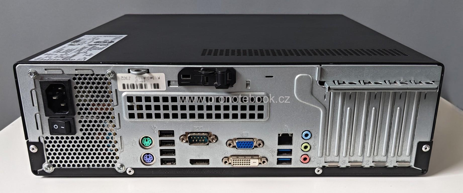 Fujitsu Esprimo E720 E85+ i5-4590, 8GB RAM, SSD 240GB, DVD-RW, USB 3.0, Windows 10 Pro