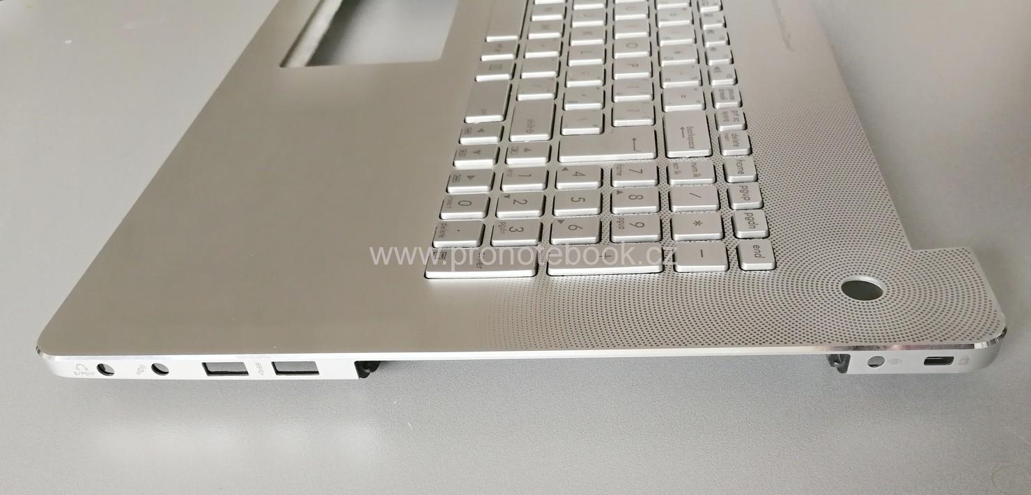 Asus N750J palmrest, backlight keyboard 13NB0201AM0411, 0KNB0-6625CZ00 